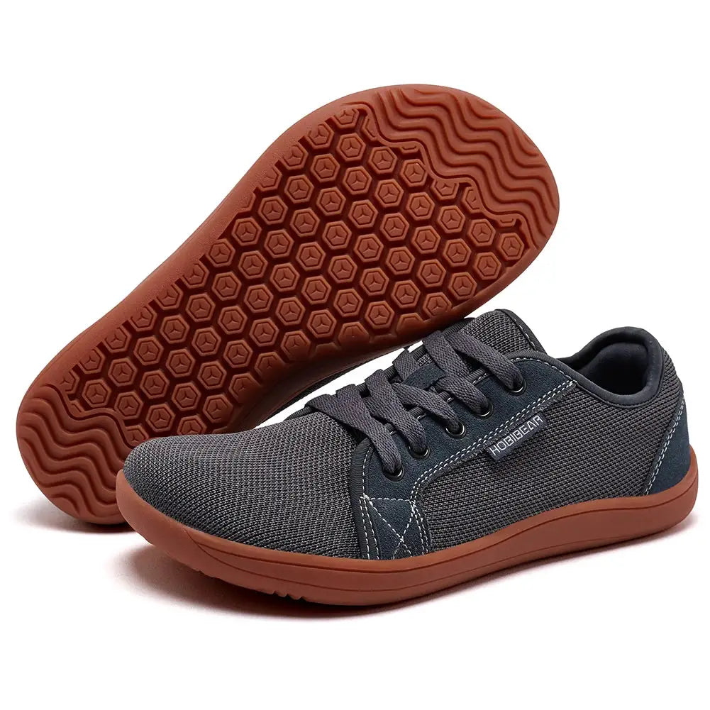 HOBIBEAR Unisex Wide Barefoot Shoes Zero Drop Sole Trail Running And Minimalist Walking Non Slip