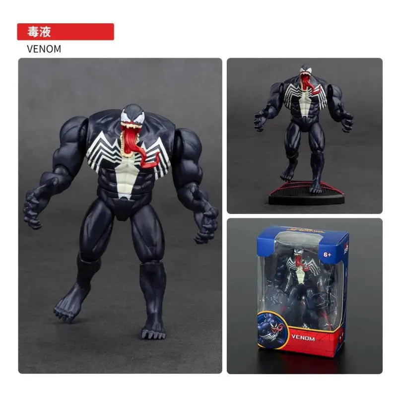 ZD Original Spider Man 4Inch Action Figures Green Goblin Doctor Octopus Venom Gwen Electro Scarlet Spider 2099 Rhino