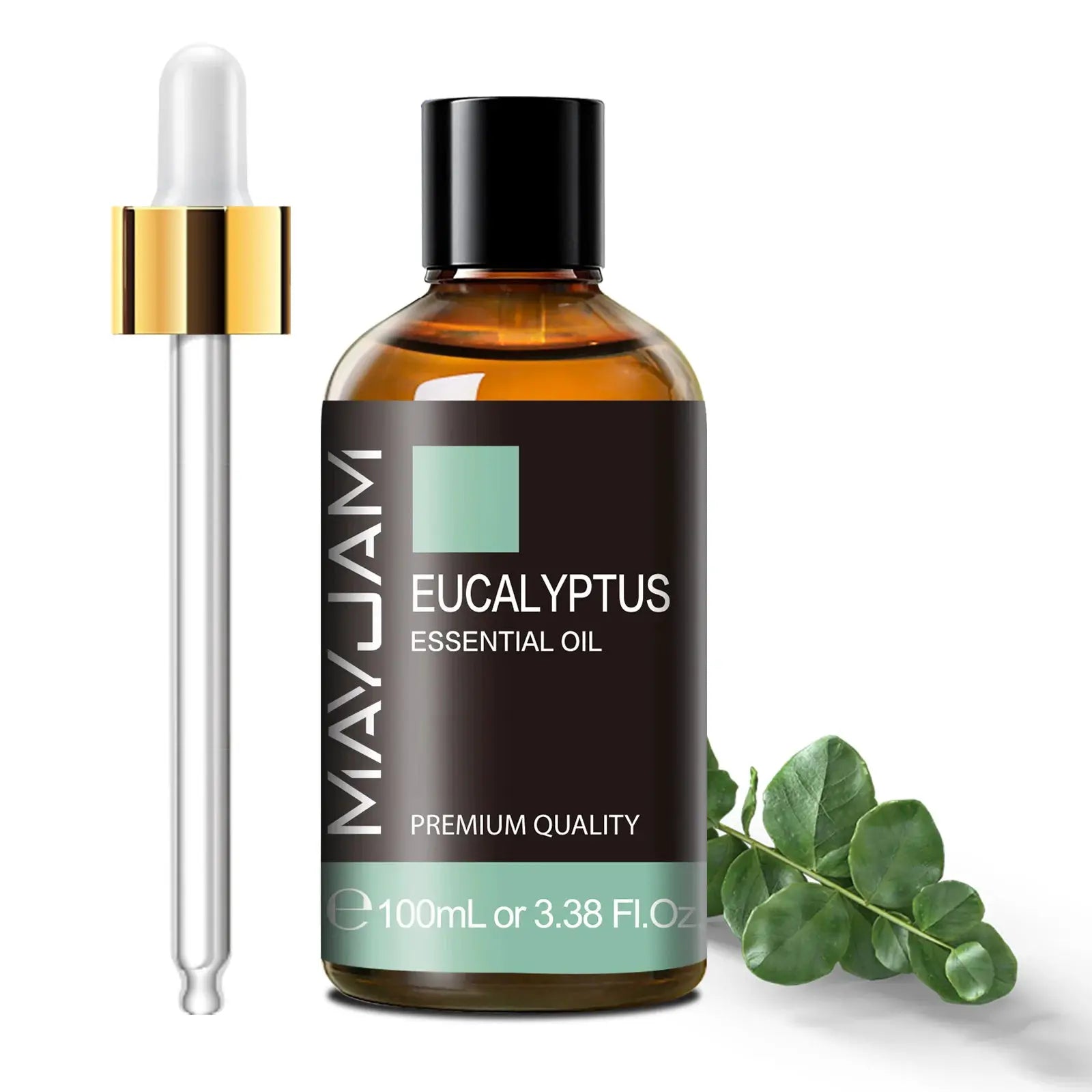 Mayjam 100ml Pure Essential Oil With Glass Dropper Lavender Eucalyptus Rosemary Vanilla Aromatherapy Oil