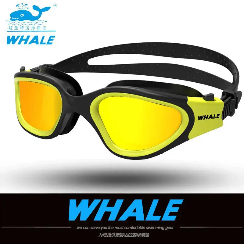 Professional Anti Fog UV Protection Swimming Goggles For Men And Women Waterproof Adjustable Silicone Swim Glasses