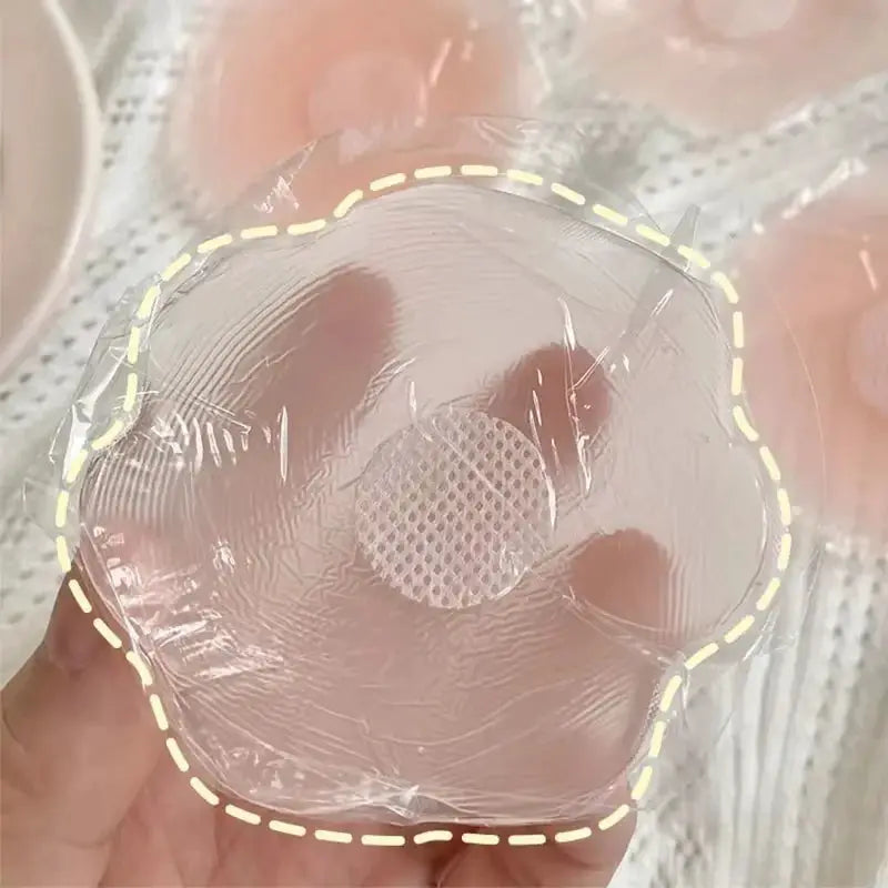 Reusable Silicone Nipple Covers For Women Soft Nipple Pasties Breast Petals Invisible Under Clothing Strapless Bra