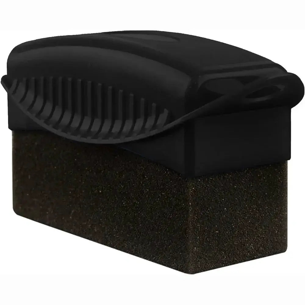 2Pcs Car Tire Wheel Cleaning & Polishing Sponge Set by Simples Market, black foam sponges