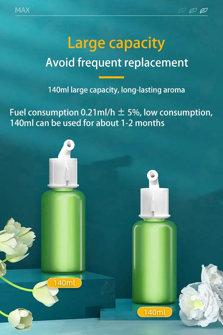 Coverage 200m³ Aroma Diffuser Machine Bluetooth APP Control Fragrance Diffuser Wall Mounted Smell Distributor For Home Fragrance