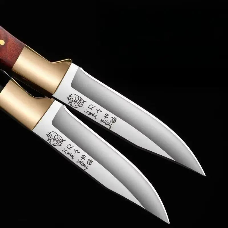 Mongolian Boning Knife Cleaver Stainless Steel Kitchen Knife Cover