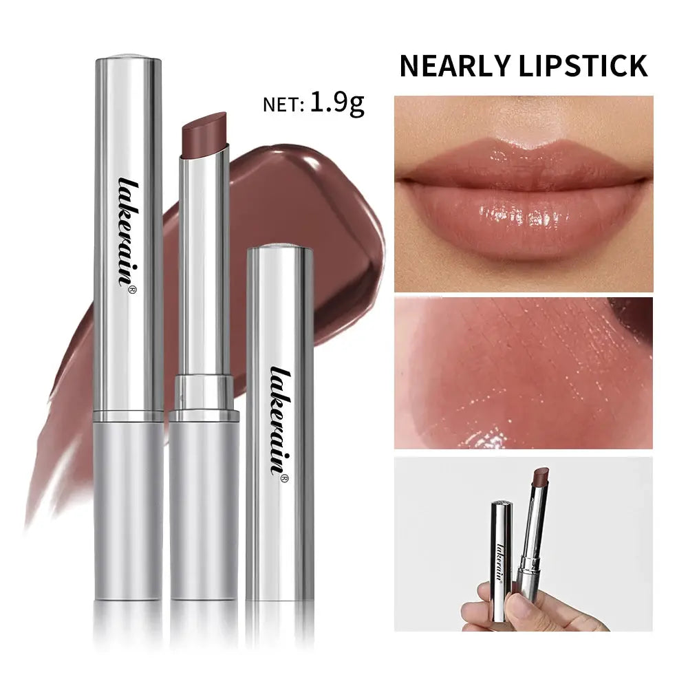 LuxeLips Long Lasting Moisturizing Lipstick Lip Plumper and Exfoliating Lip Care for Hydrated Natural Pigment