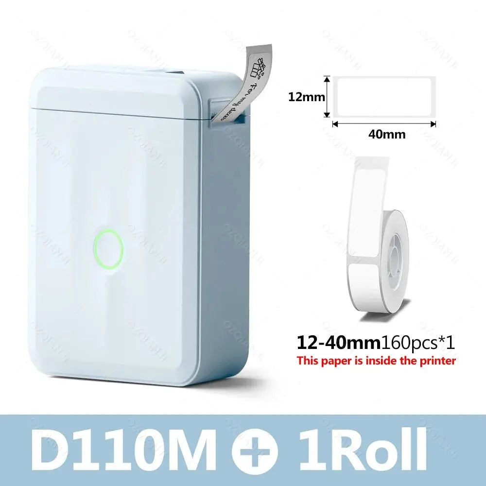 Niimbot D110 Smart Portable Direct Thermal Label Printer With Wireless