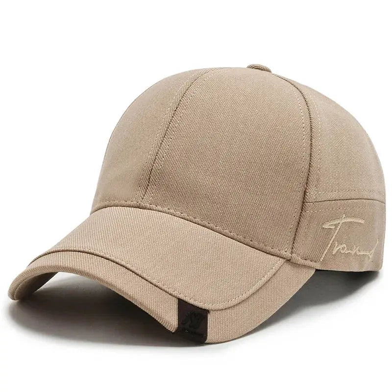 Dry Quickly Sun Cap Unisex Outdoor Casual Baseball Hat Big Size 60 To 65cm Adjustable Peaked Visor Cap