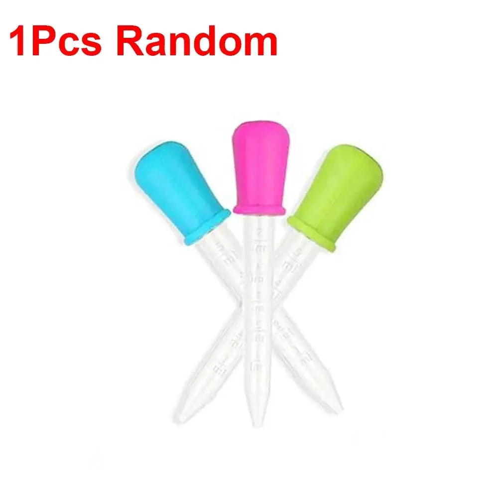 50 Cell Gummy Bear Silicone Mold With Dropper Candy Chocolate Fudge Ice Cubes Pastry Baking
