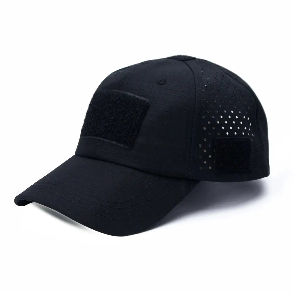 Mens Camouflage Baseball Cap Breathable Sun Protection Hat For Outdoor Sports Hunting Hiking Camping Beach Fishing