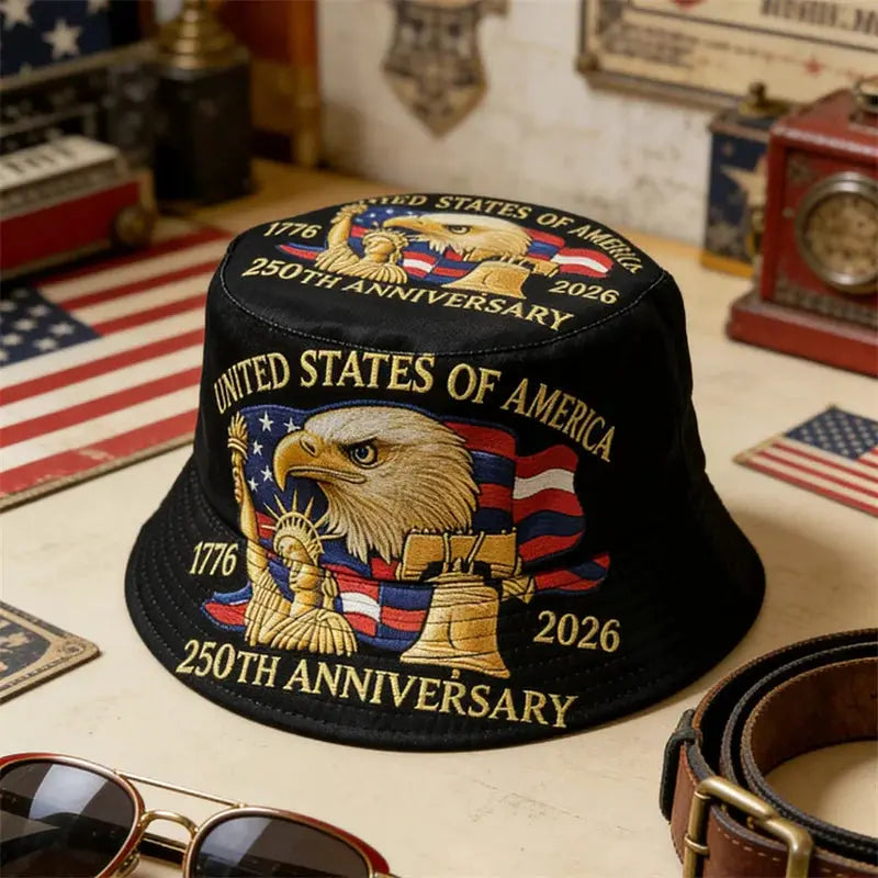 National Flags Reversible Bucket Hat For Men Women Football Fans