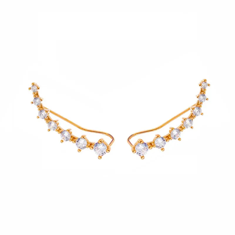 925 Silver Needle Heart Earrings For Women Korean Fashion Crystal Jewelry 2026 Trending Luxury Hoop Earrings
