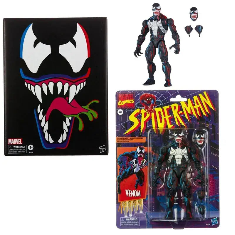 Spider Man 2099 Miguel O'Hara Venom Inspired Action Figure Toy Collectible Hasbro Marvel Figure