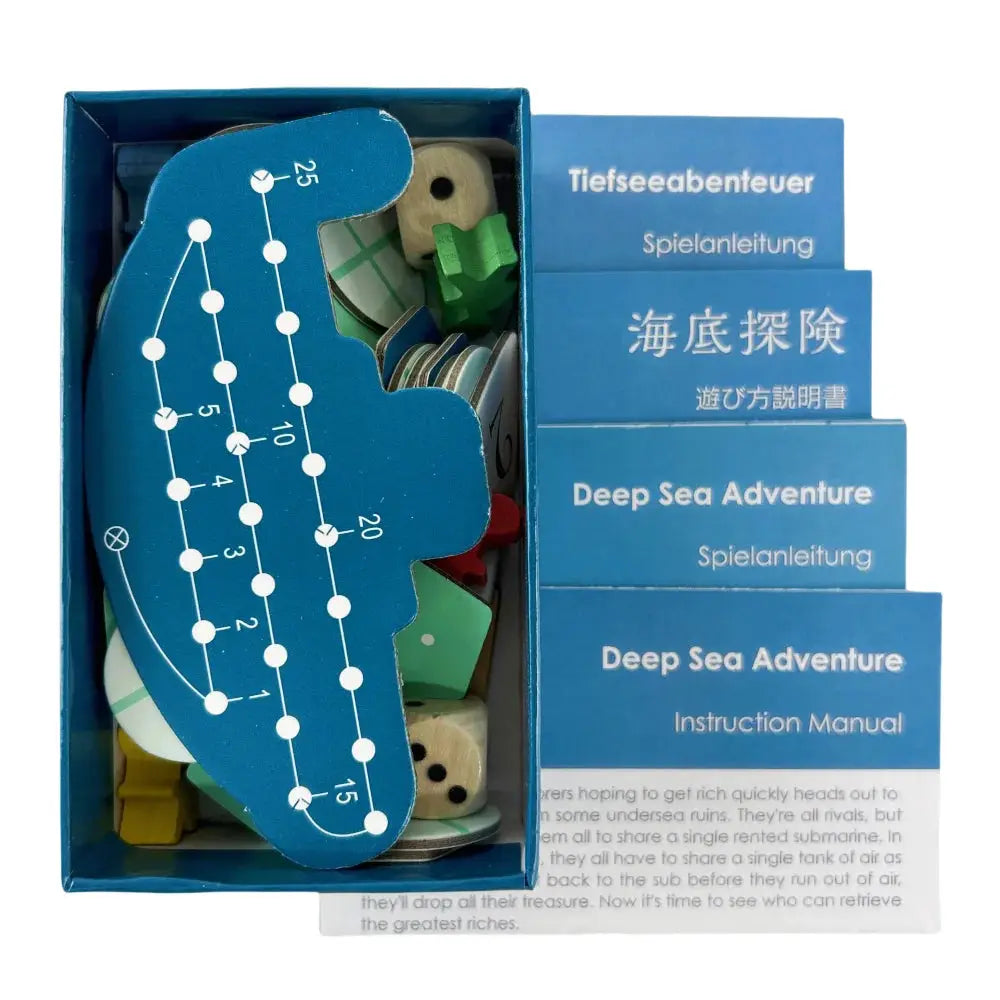 Deep Sea Adventure Board Game Card Game For Family Parties And Interactive Fun Gift For Children