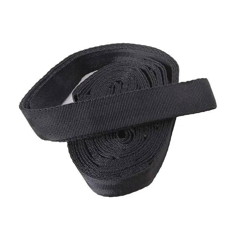 2-pack hammock straps, black polyester, 600lb capacity, Simples Market
