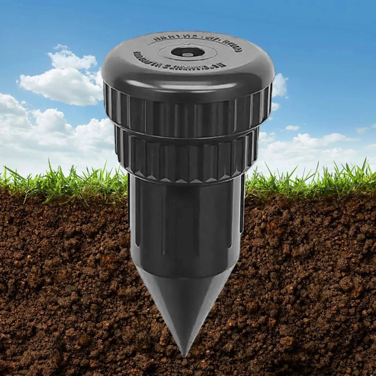 Sprinkler Key Hider Realistic Garden Sprinkler Head Safe For Outdoor Yard Emergency Cash And Keys Easy Push Into Ground