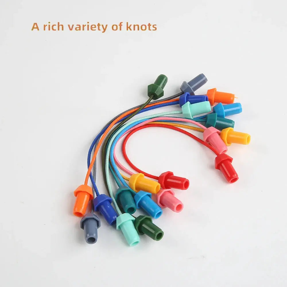 Twisted Rope Puzzle Game Brain Teaser Rope Untangling Board Game For Knots And Strings Solution Challenge