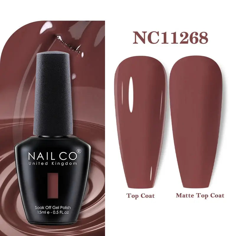 NAILCO 283 Colors Gel Nail Polish Kit Ultra Long Lasting UV Gel Varnish With 30 Day Shine