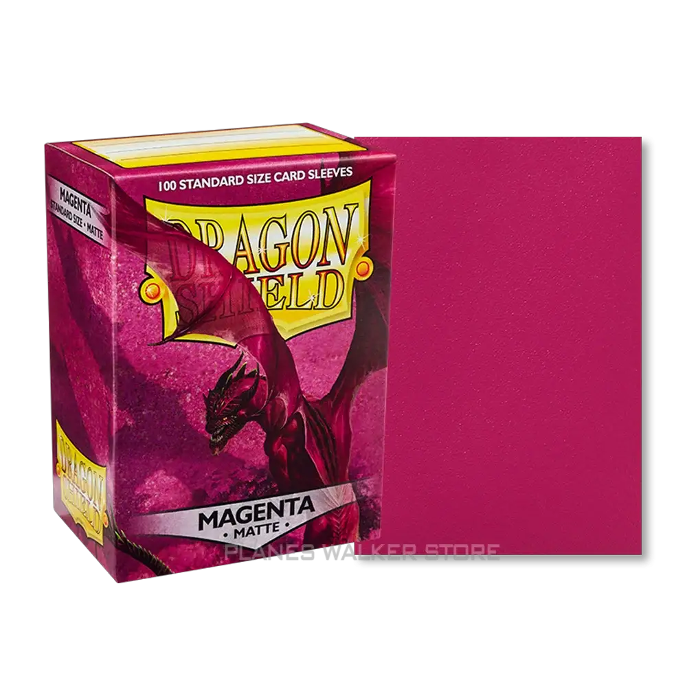 66x91mm Colorful Matte Card Sleeves Dragon Shield 100 Per Box Protectors For Pokemon Star Realms Board Games
