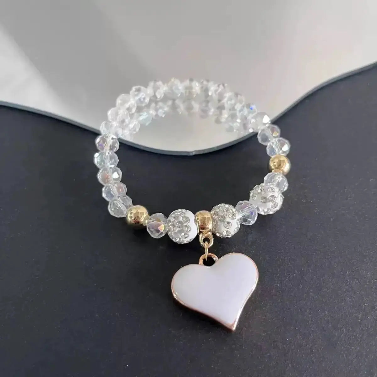 Luxury Love Gold Tone Hotan Jade Ladies Bracelet Leaf Motif Double Layer Jewelry Gift For Women