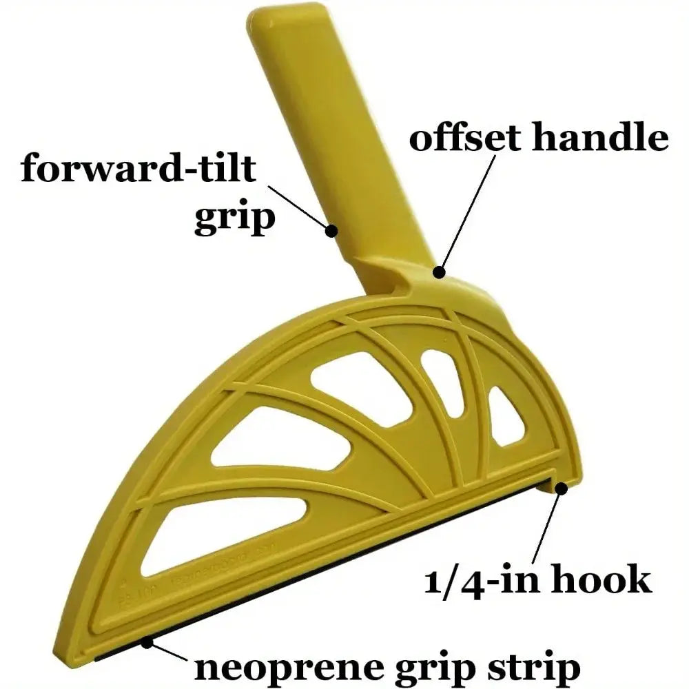 1Pc Push Block With Ergonomic Offset Handle For Table Saws Router Tables And Jointers For Precise Safe Cuts