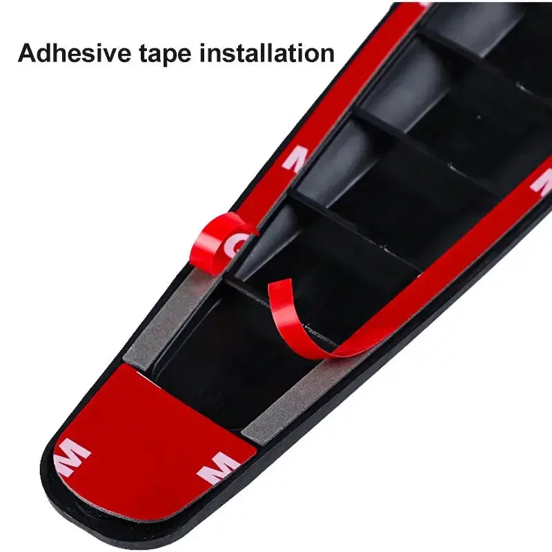 Car bumper protector strip guards, Simples Market 2pc red adhesive corner protection for scratches