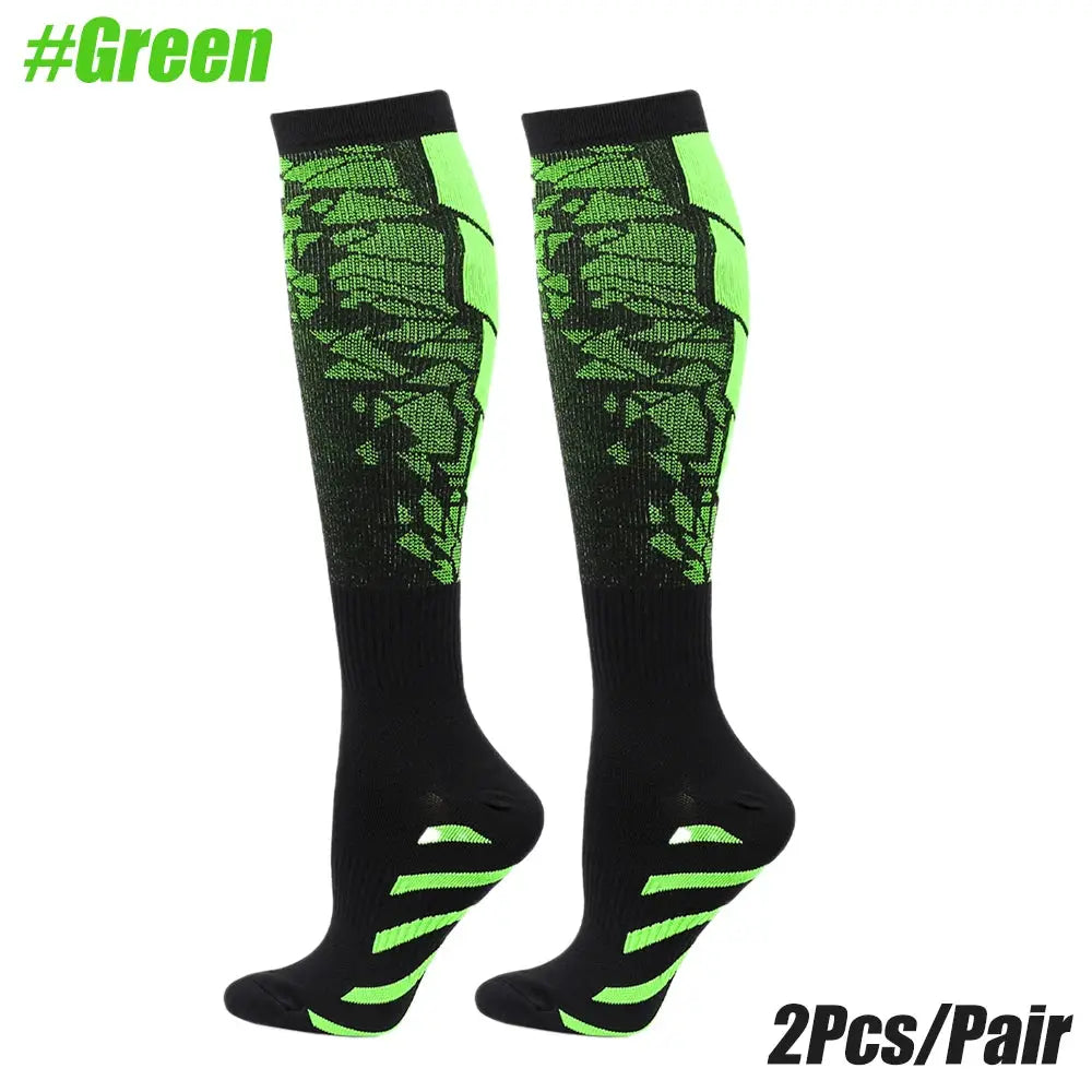Unisex Compression Socks For Women And Men Calf Support For Running Travel Nursing Pregnancy Circulation Athletic