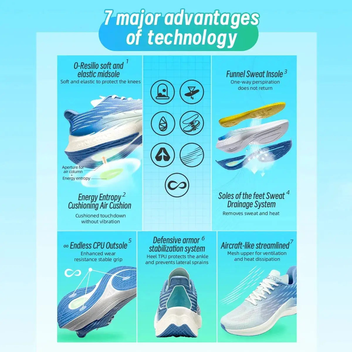 Onemix 2026 Wind Wings Breathable Lightweight Running Shoes Unisex For Marathon Training And Casual Wear
