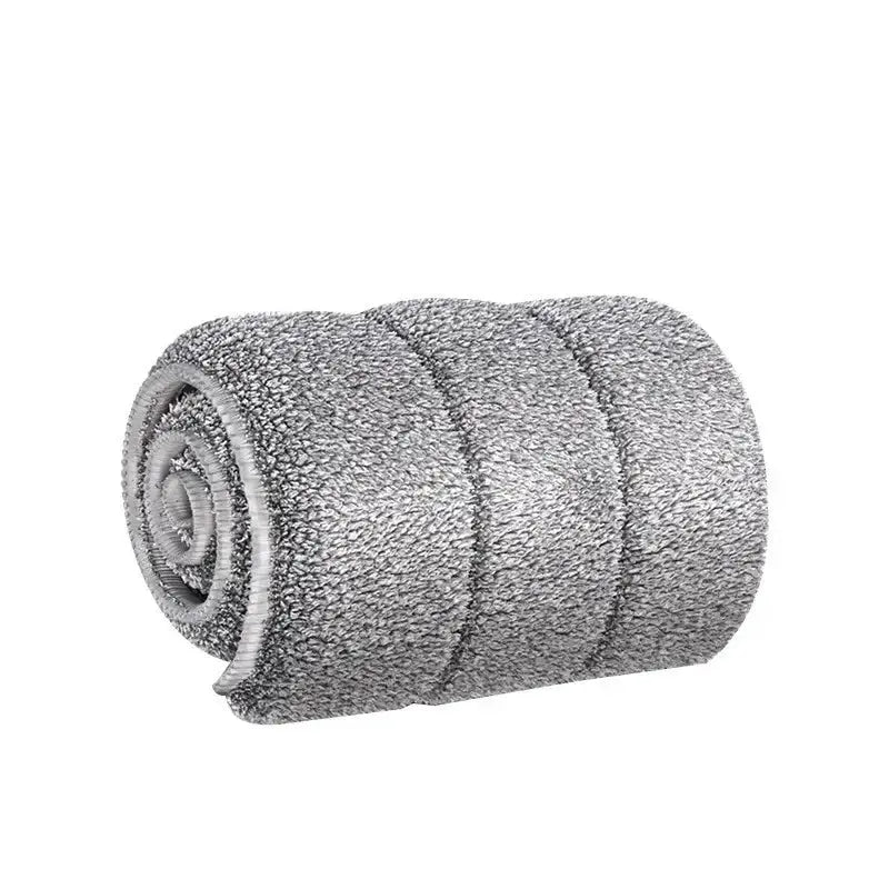 Telescopic window cleaning mop head with grey microfiber roller
