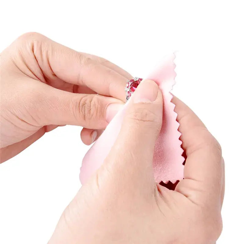 50 Pcs Silver Polishing Cloths Non Toxic Durable Jewelry Cleaning Cloth Anti Tarnish For Silver And Gold Jewelry Care