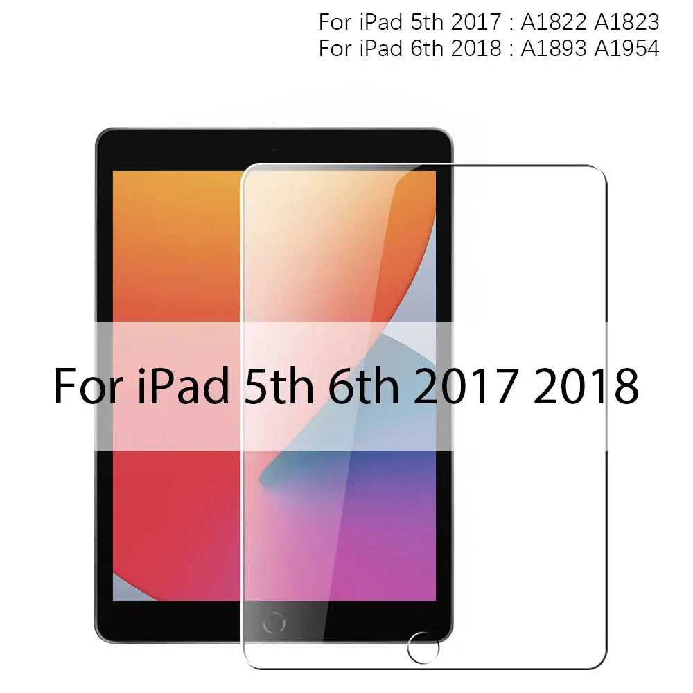 NovaShield Tempered Glass Screen Protector for iPad Pro Air Mini 11 12.9 10.2 Models Ultra Clear and Scratch Resistant