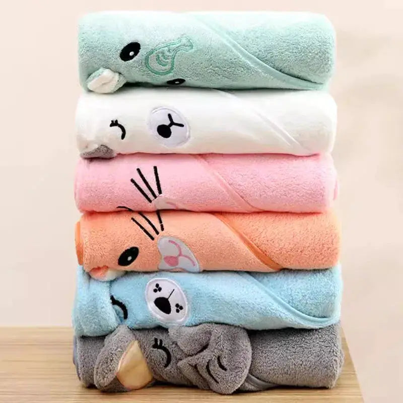 Ultra Soft Baby Bath Towel Absorbent for Newborn Swaddle Wrap Unisex Baby Blanket for Girls and Boys