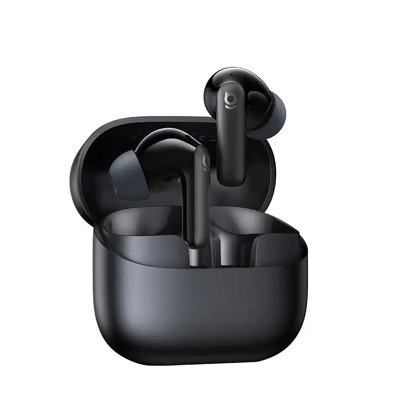Baseus Bass EP10/BP1 NC true wireless earbuds in a black charging case
