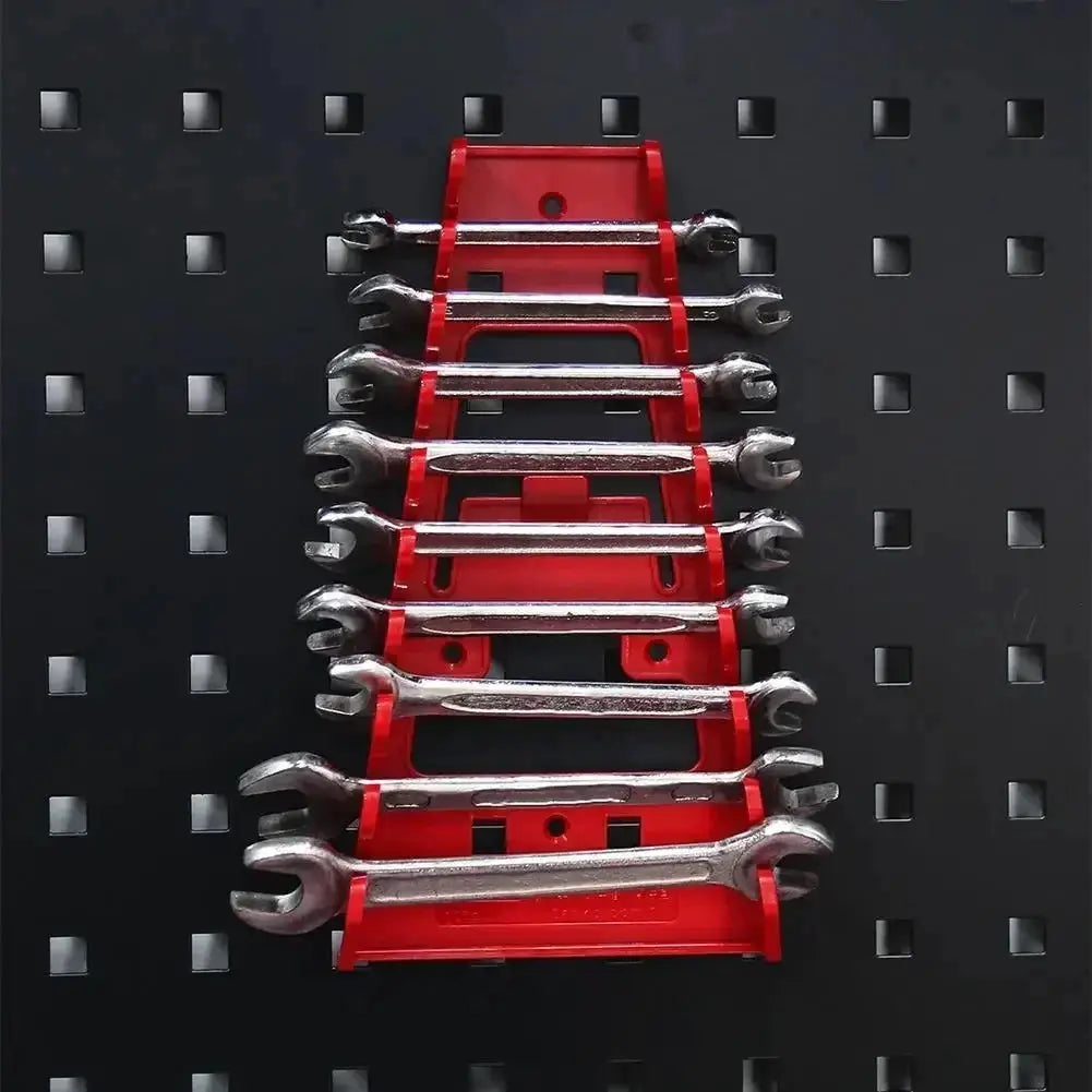 Plastic Key Organizer And Socket Tray Storage Cabinet For Keys And Small Tools Ideal For Home Or Garage Use
