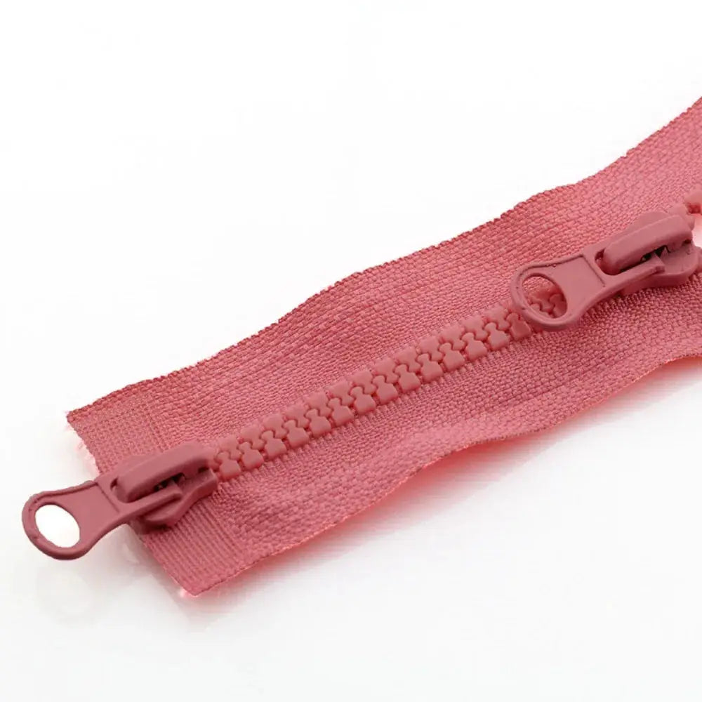 90cm Size 5 Resin Zipper Double Slider Two Way Open End For Jackets Durable High Quality Long Zips