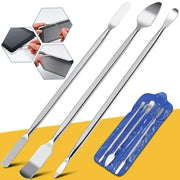 3 Piece Chrome Vanadium Steel Pry Tool Kit For Smartphones Tablets And PCs Metal Spudgers Disassembly Set