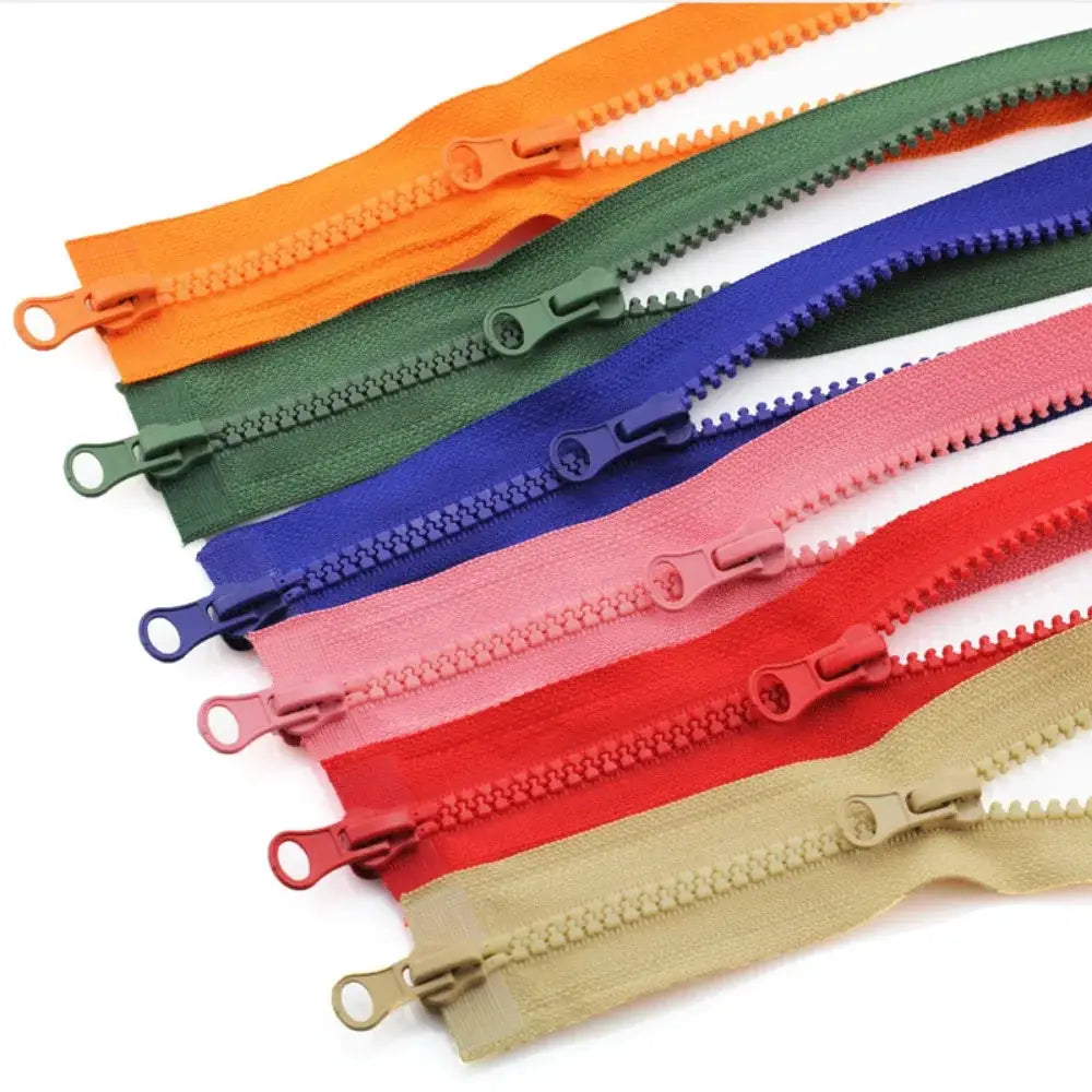 90cm Size 5 Resin Zipper Double Slider Two Way Open End For Jackets Durable High Quality Long Zips