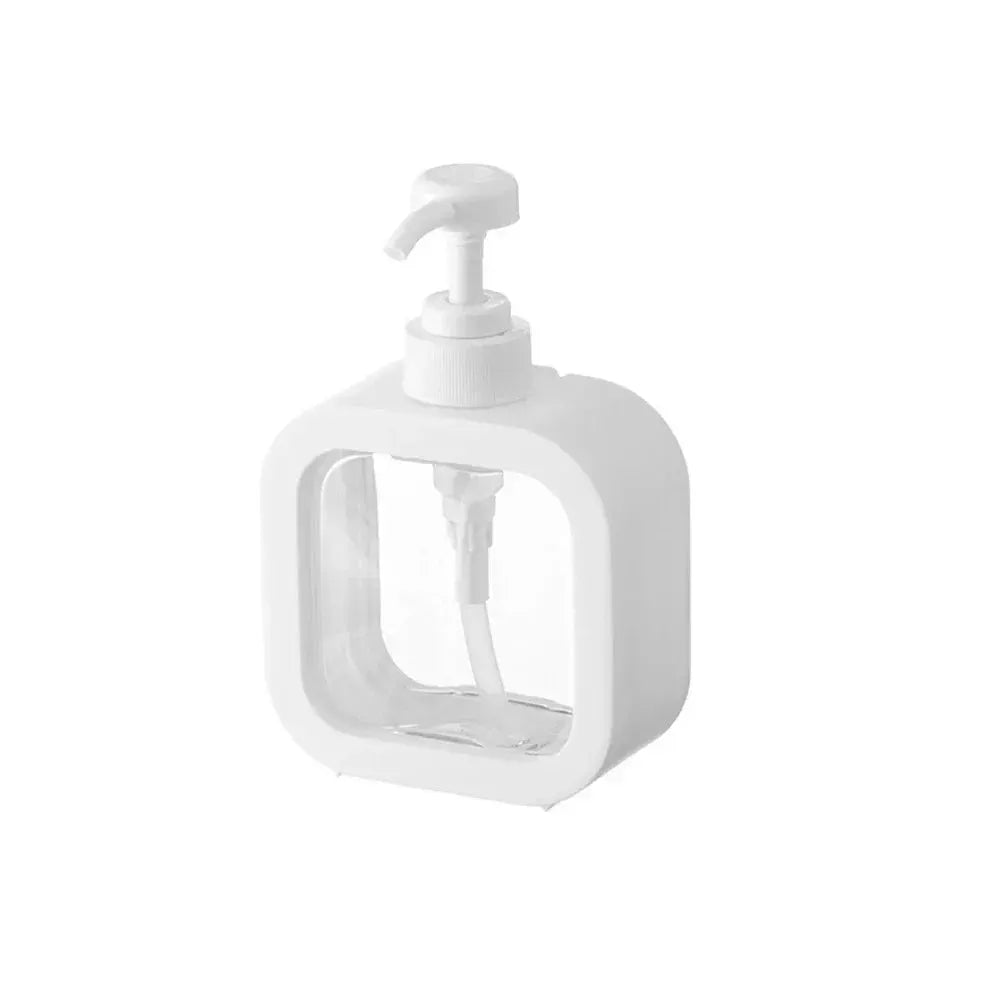 Large Capacity Transparent Soap Dispenser Bottle 300ML 500ML For Liquid Soap Shower Gel Laundry Detergent Storage