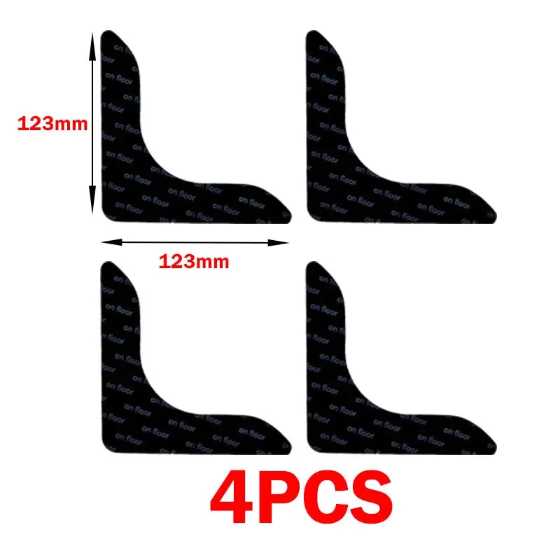 Non Slip Carpet Sticker Patches Reusable Washable Anti Curling Floor Rug Gripper Corner Pad