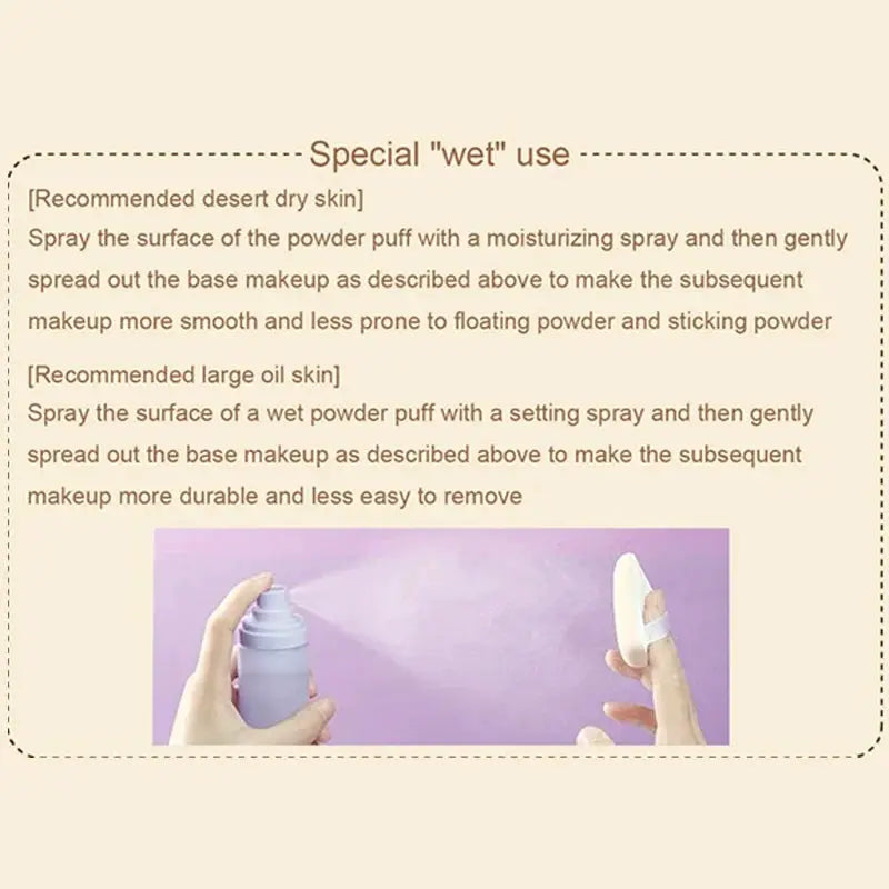 NovaGlam Large Waterdrop Makeup Puff Soft Cotton Candy Sponge For Flawless Foundation And Concealer