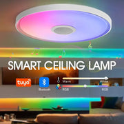 Simples Market LED smart ceiling lamp RGB with Bluetooth speaker and remote control