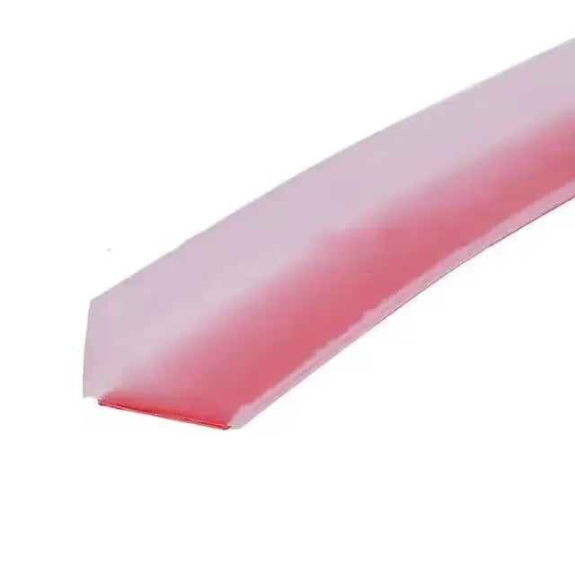 Pink silicone self-adhesive door seal strip by Simples Market
