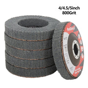 SIFANG Nylon Fiber Flap Polishing Wheel Disc 4 Inch 4.5 Inch 5 Inch 600 Grit for Angle Grinder Wood Metal Buffing