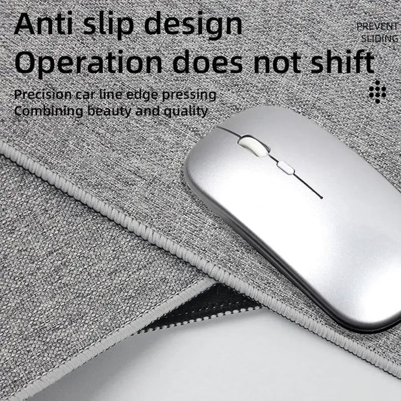 Cotton And Linen Rubber XXL Mouse Pad Large Desk Mat For Gaming PC Keyboard Computer Desk Pad