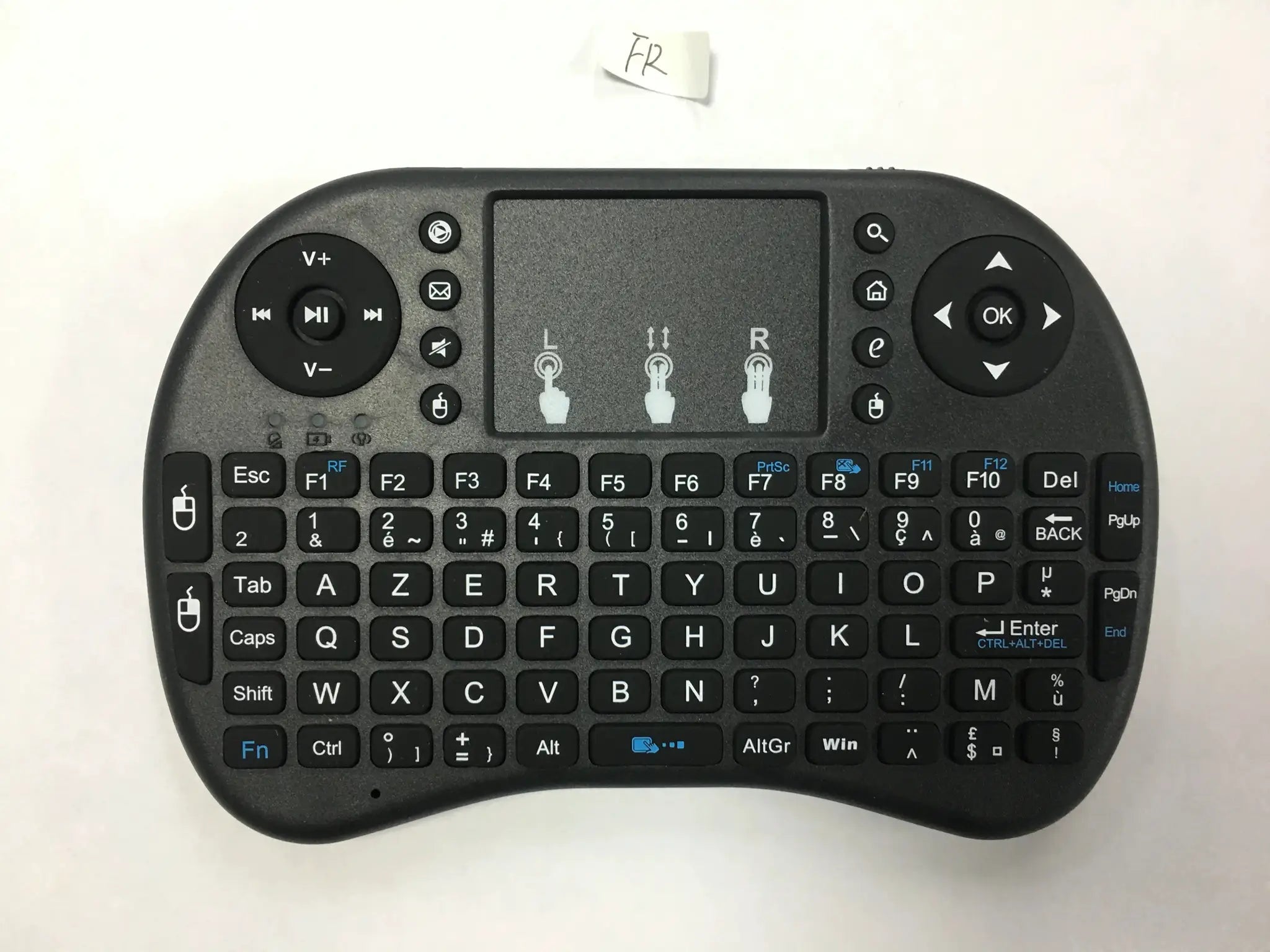 Backlit Mini Wireless Keyboard With Touchpad N RGB For PC TV Box Multi Language Spanish French Azerty Russian Portuguese