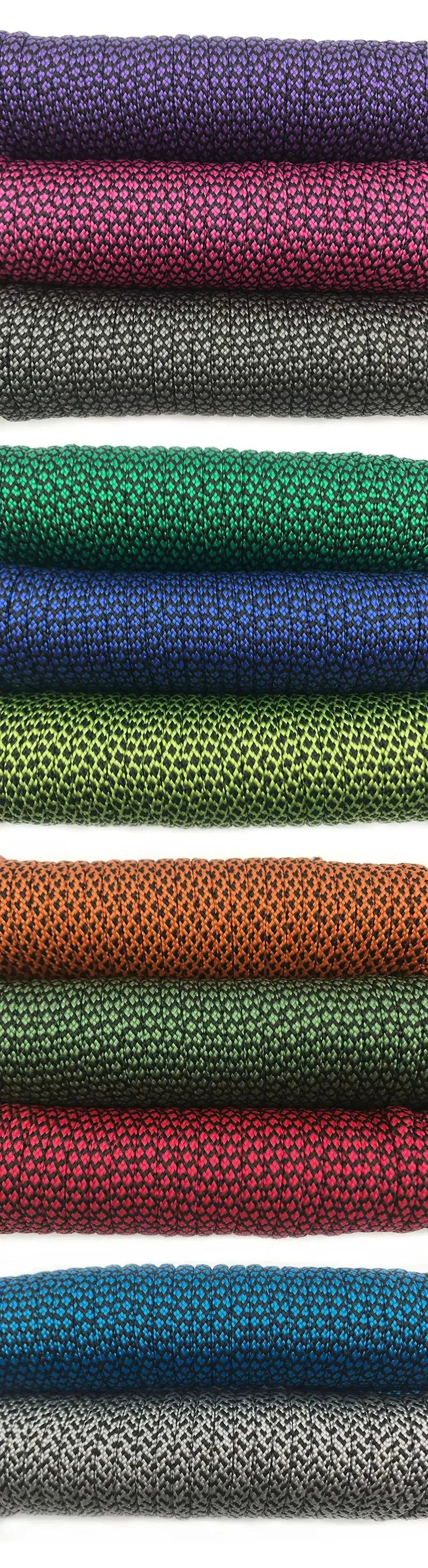 Simples Market 4mm paracord braided cord, assorted colors for outdoor camping survival lanyards and tent accessories