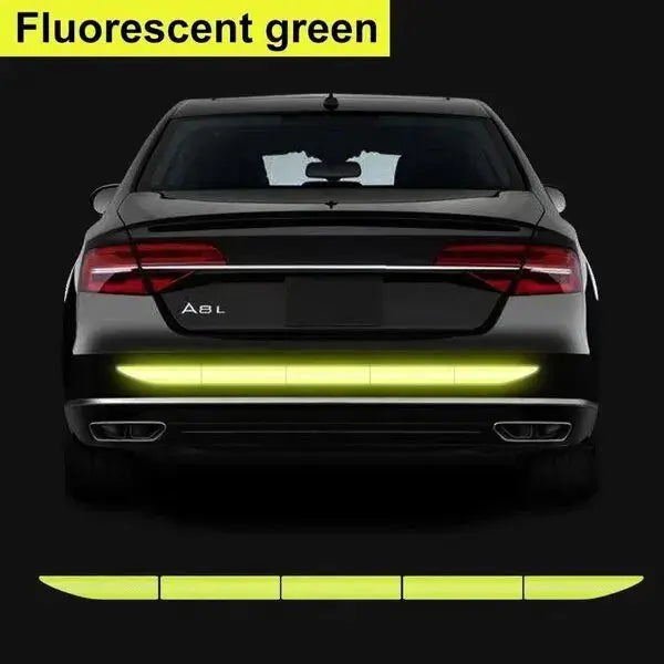 Reflective Warning Tape Car Sticker Anti Collision for Automobile Trunk Night Visibility