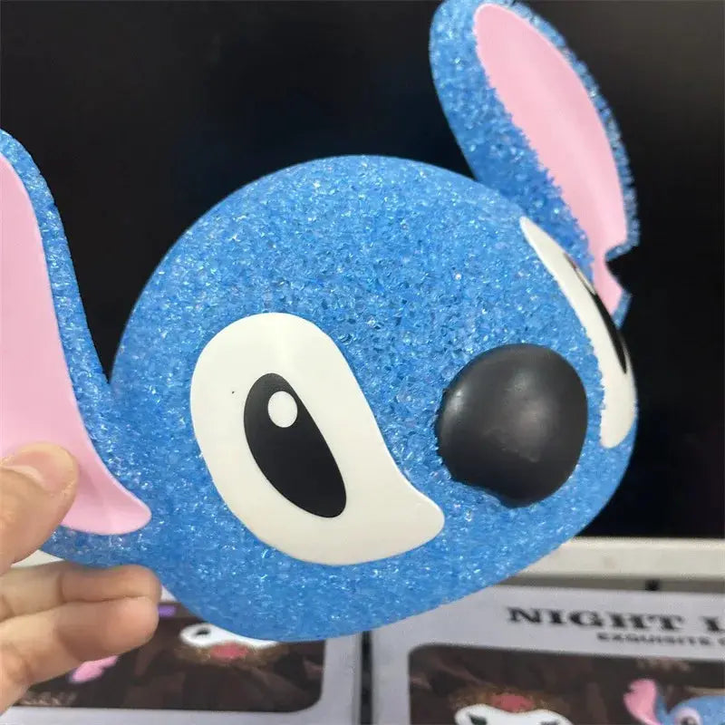 Lilo And Stitch Particle Projection Night Light 3D Doll Reading Lamp Desk Lamp For Kids Gift