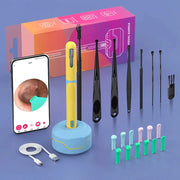 NK3 Pro Ear Cleaner With Camera Set 1296P HD Camera 360 Degree Wide Angle Lens For Precise Wax Removal