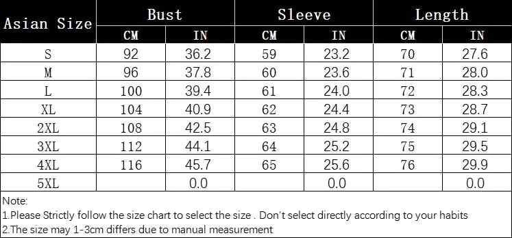 Women's loose cotton-linen lapel shirt; Simples Market long-sleeve button-up blouse, size chart shows Asian sizes S–5XL.