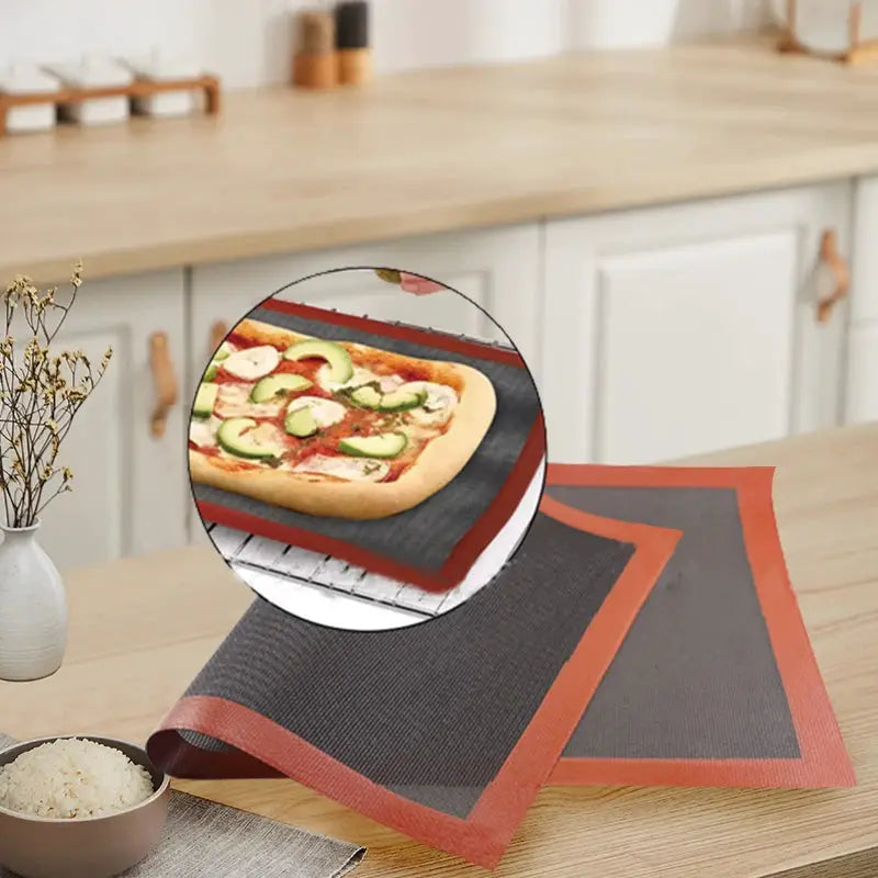 30x40cm Silicone Grill Mat Breathable Baking Mat For Cookies And Bread Oven Microwave Safe High Temperature Kitchen Tools